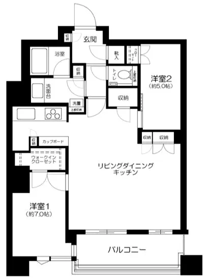 パークタワー勝どき S-45F