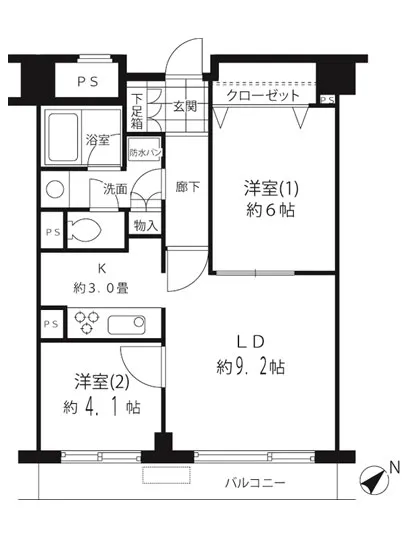 ルシマン月島 1107