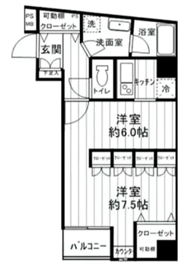 ドルチェ日本橋キャナルシティ 805