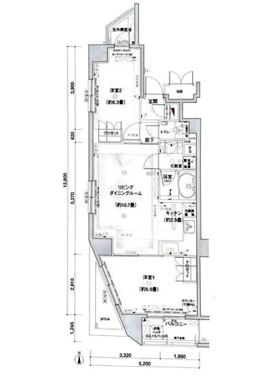 シティオ西新宿 11F