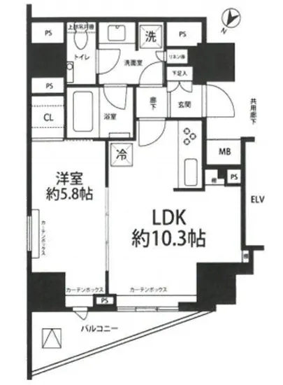 パークハウス牛込神楽坂 505