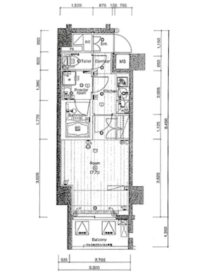 プレミアムキューブG四谷左門町 1103