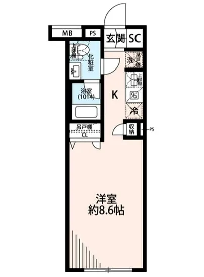 プレール・ドゥーク中野上高田 102