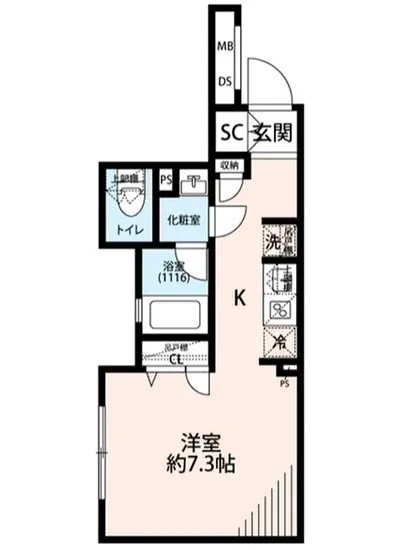 プレール・ドゥーク中野上高田 206