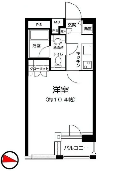 菱和パレス西麻布 2F