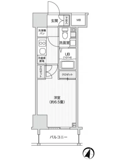 レジディア笹塚2 505