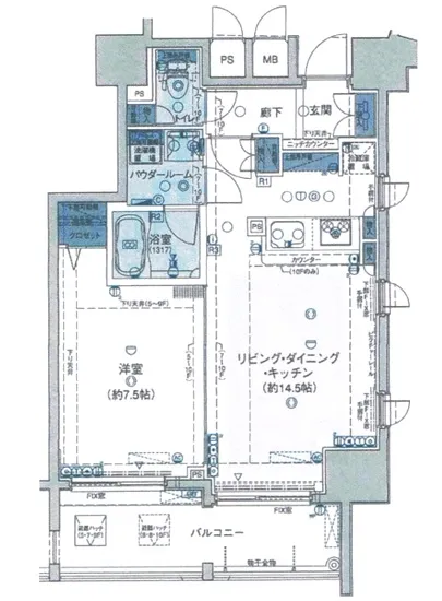 グランベル西早稲田ラフィーネ 6F