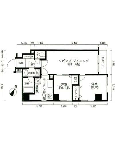 日本橋三越前アムフラット 5F