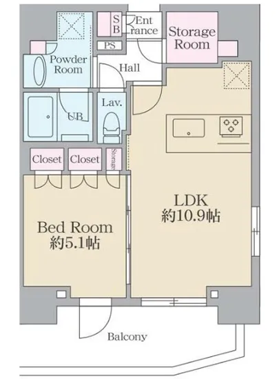 レーヴシティ千駄ヶ谷 1102