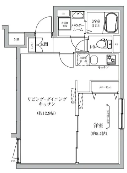 ベルシードステアー目黒武蔵小山 104