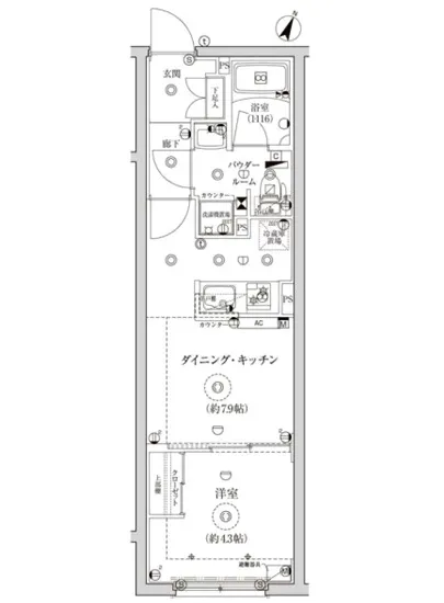 グローリオシェルト池袋2 107