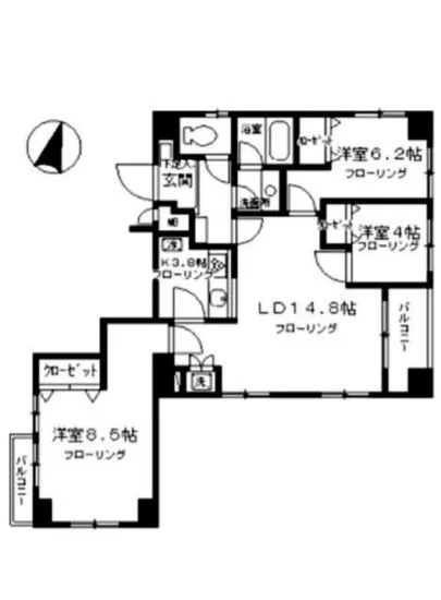 KDXレジデンス日本橋浜町 403