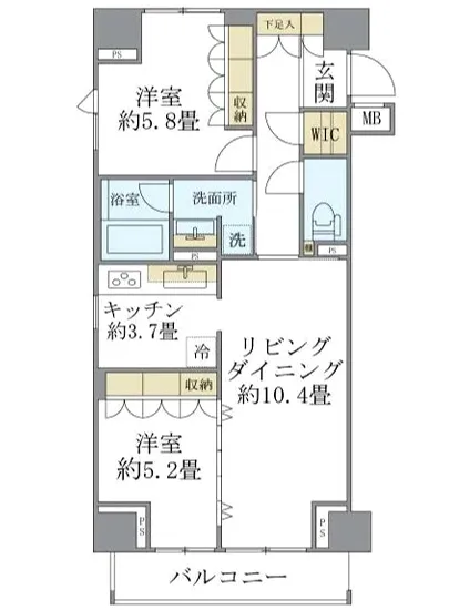 レグノ・カリテ品川シーサイド 1104