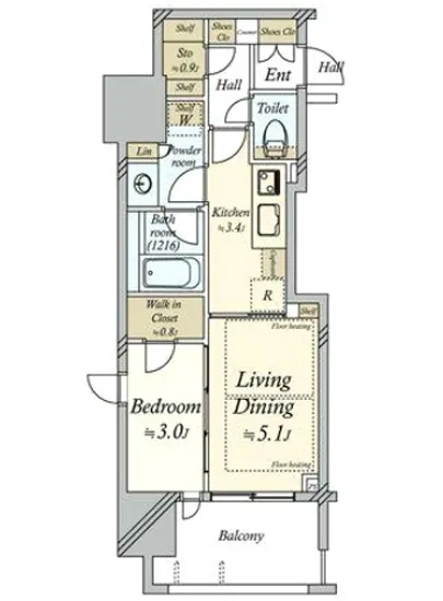 パークホームズ品川中延 11F