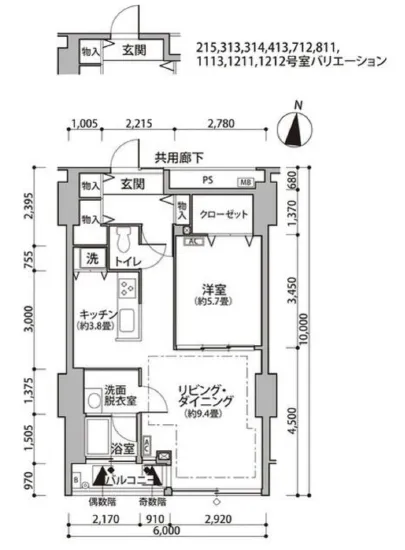 東雲キャナルコートCODAN 11-215