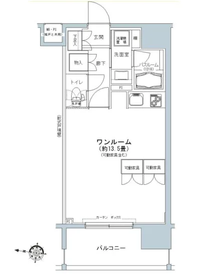 パークキューブ板橋本町 1302