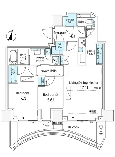 パークコート神宮北参道ザタワー 14F