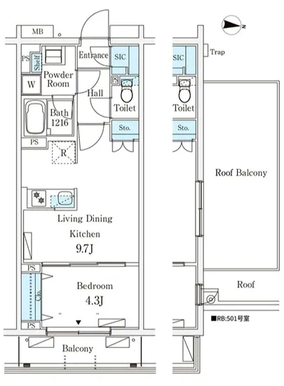 テラス杉並方南町 104