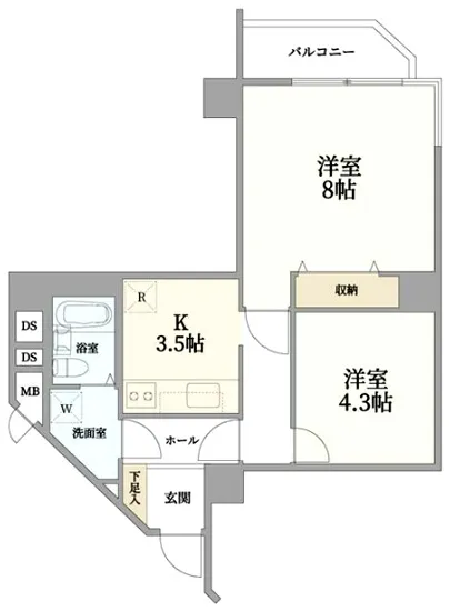 チュリス氷川坂 3F