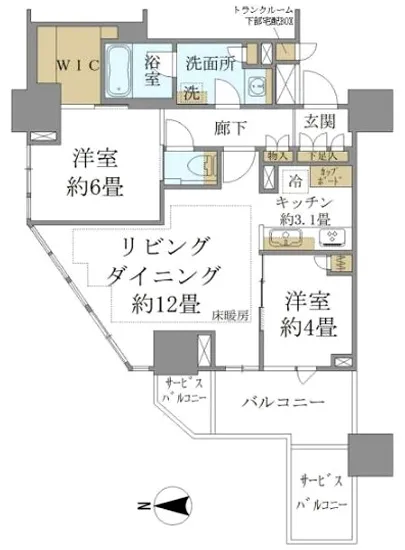 ブリリアタワー池袋ウエスト 13F