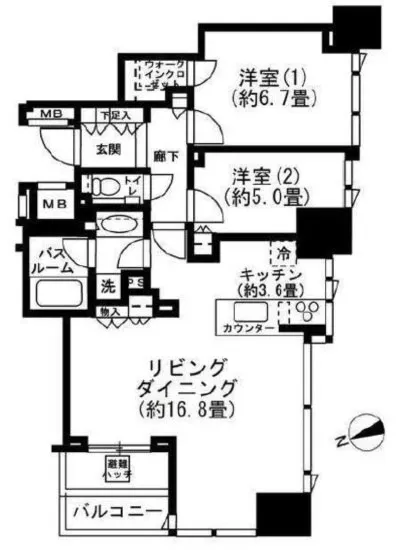 東京ベイシティタワー 14F