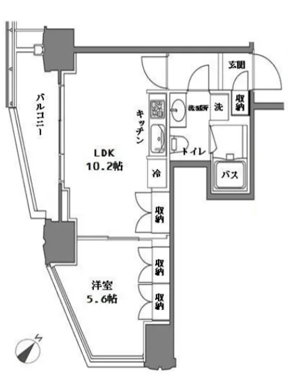 シティタワー新宿新都心 4F