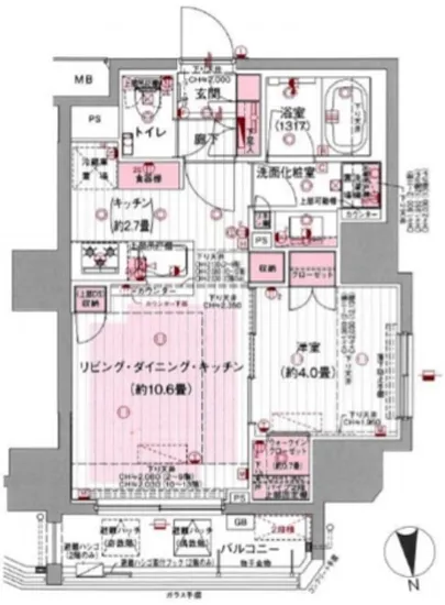 ウィルローズ市谷柳町 7F