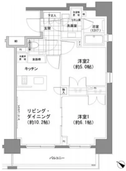 パークハビオ人形町 308