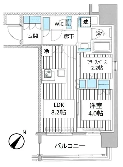 プレミスト月島 4F