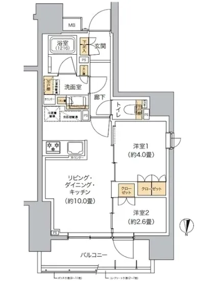 リビオメゾン東池袋 202