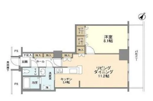 トルナーレ日本橋浜町 14階