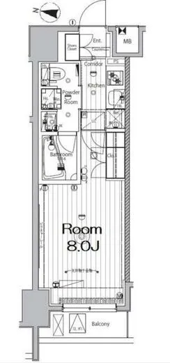 メイクス新中野アジールコート 408