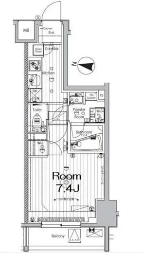 メイクス新中野アジールコート 407