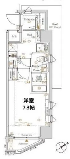 ログ門前仲町 4階