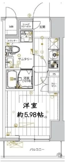 レガリス品川サウス 5階