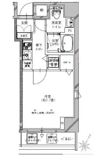 シュロスミーナ神楽坂 303