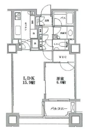 センチュリーパークタワー 19階