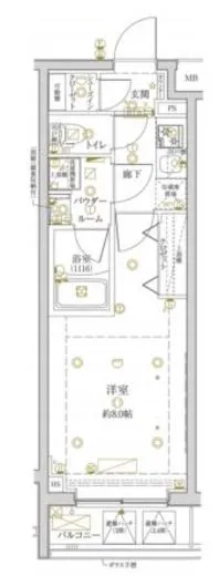 クレイシアIDZ学芸大学 2階