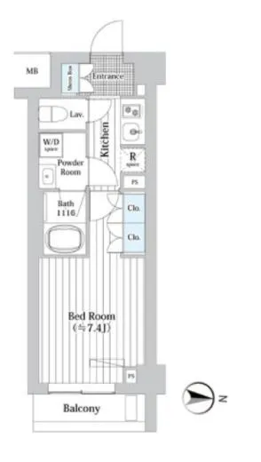 プレール・ドゥーク新宿West 2階