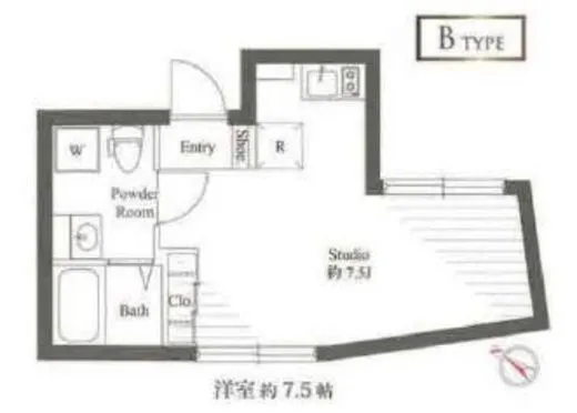 クオリア渋谷本町 3階