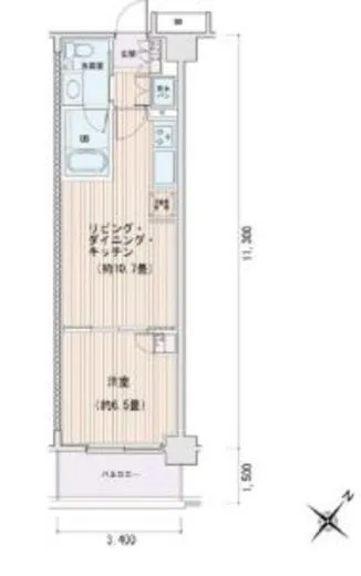 エスティメゾン豊洲レジデンス E823