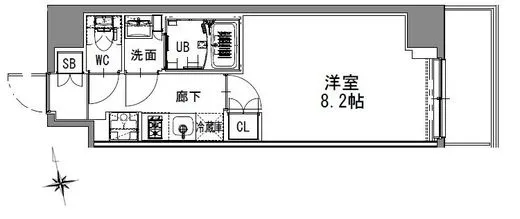 S-RESIDENCE浅草 (エスレジデンス浅草) 204