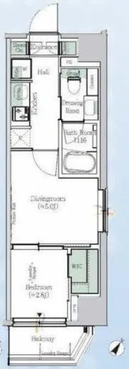 One ROOF Residence Kiba West 207