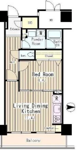 イーストコア曳舟一番館 5階