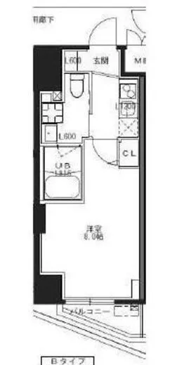 S-RESIDENCE池袋Norte (エスレジデンス池袋ノルテ) 602