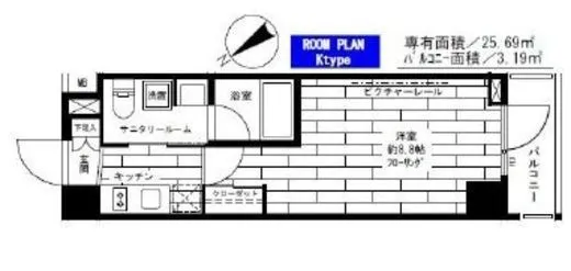 ステージグランデ茅場町 6階