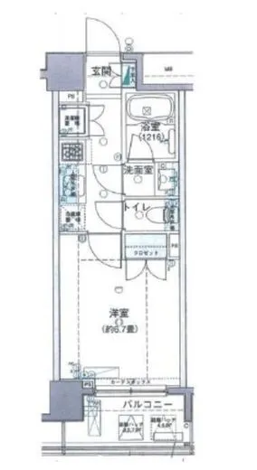 レフィール銀座フロント 2階