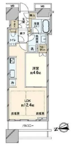 富久クロスコンフォートタワー(Tomihisa Cross) 8階