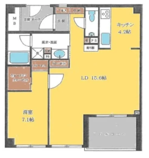 アトラス諏訪町レジデンス 4階