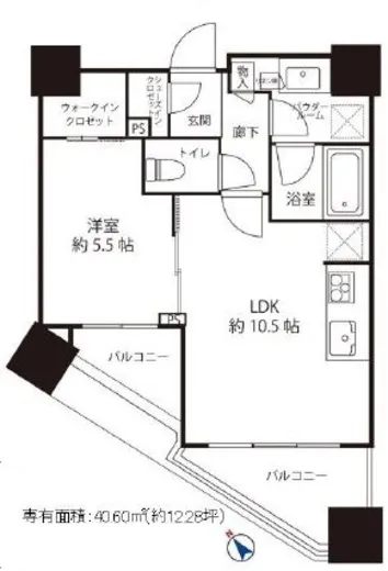 シティタワー武蔵小山 6階